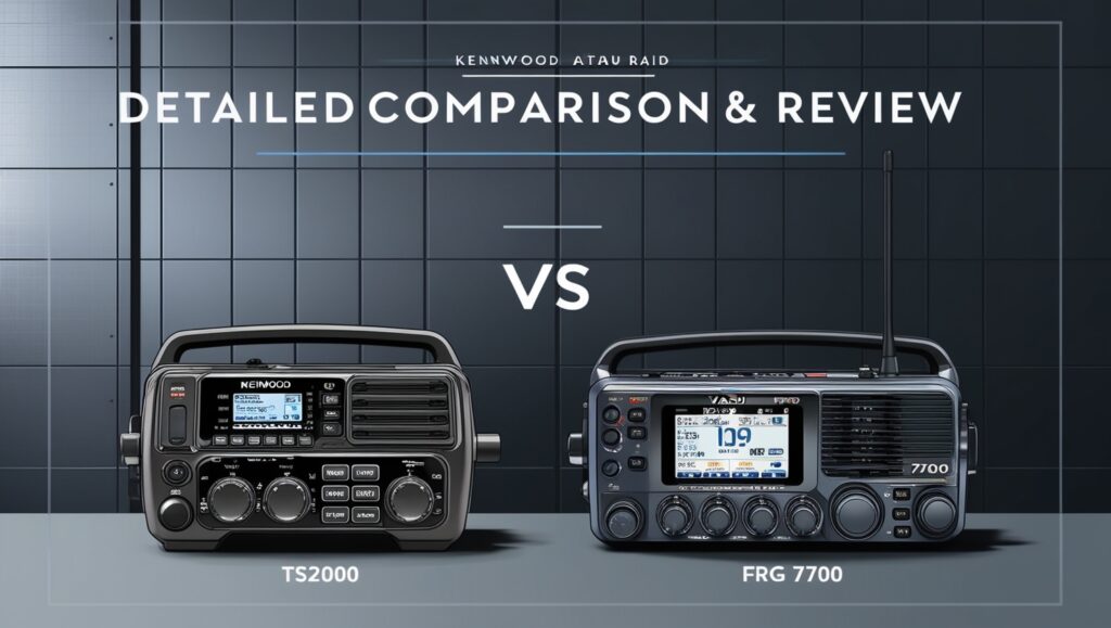 Kenwood TS2000 Vs Yaesu FRG 7700: Detailed Comparison & Review