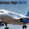 United Airlines Flight UA770 Emergency Diversion